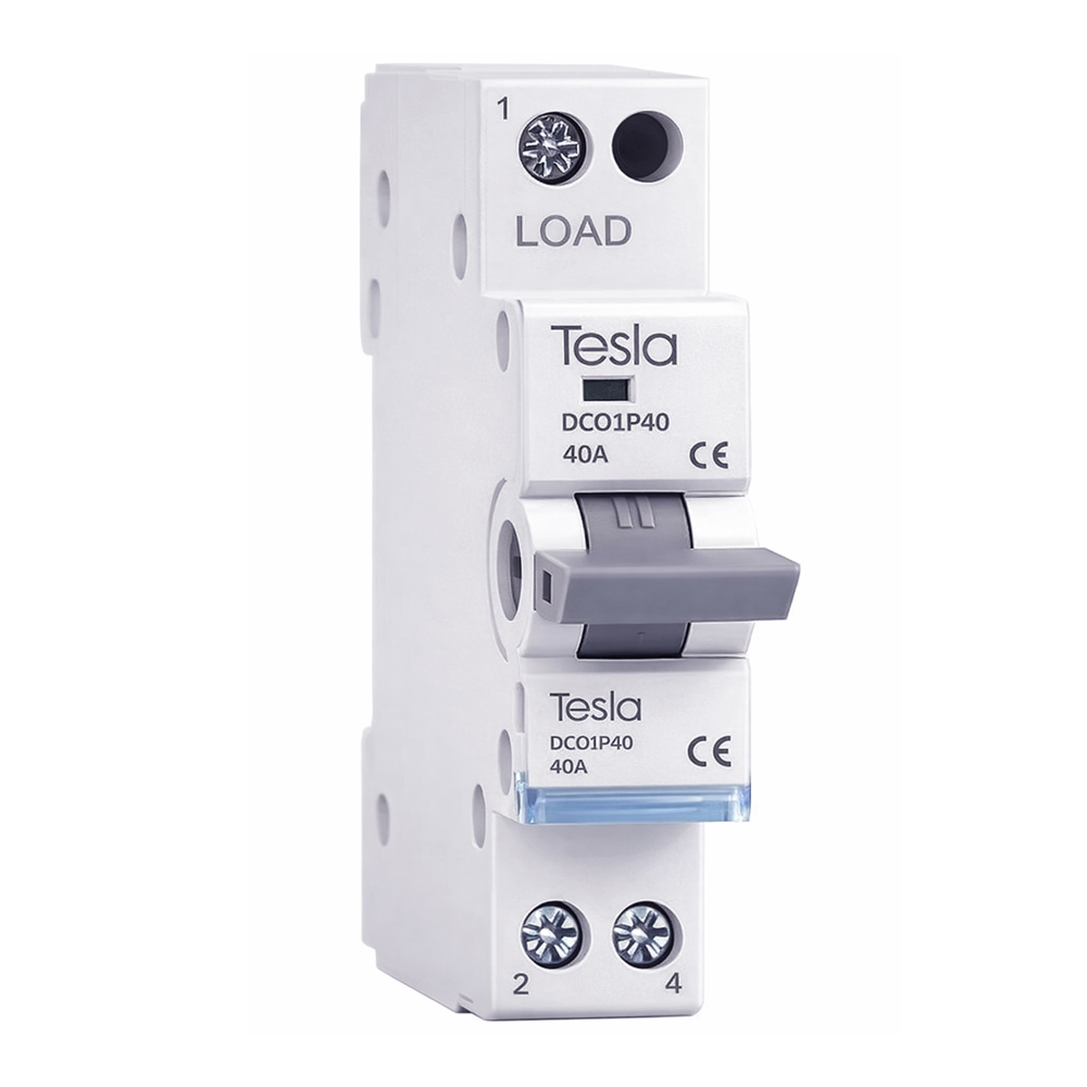 1 Pole 40 Amp Din Rail Mounted Changeover Switch